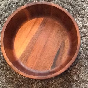 decorative wooden bowl